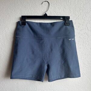 White Fox x Sarah's Day Steel Blue Storm Carter Bike Shorts, 4.5" XL